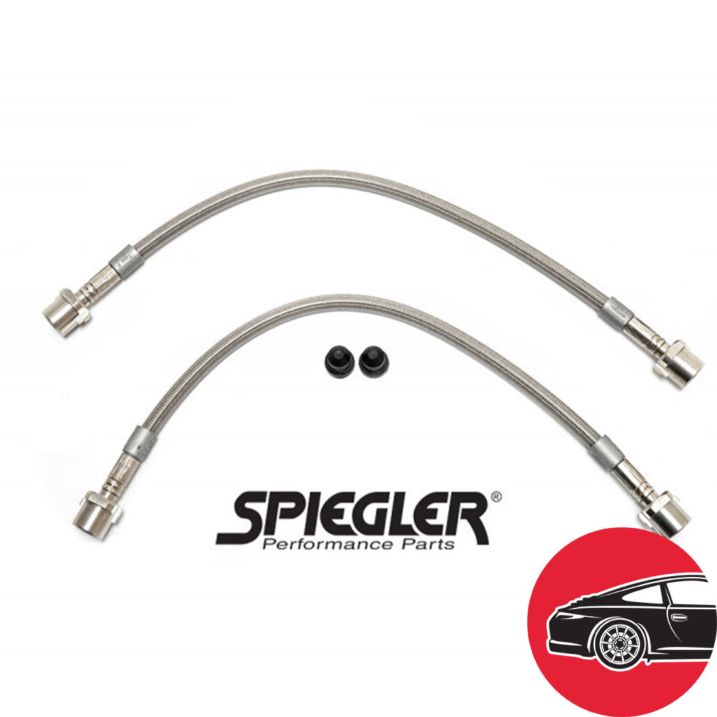 Spiegler Stainless Brake Lines - Rear 2 Line Kit