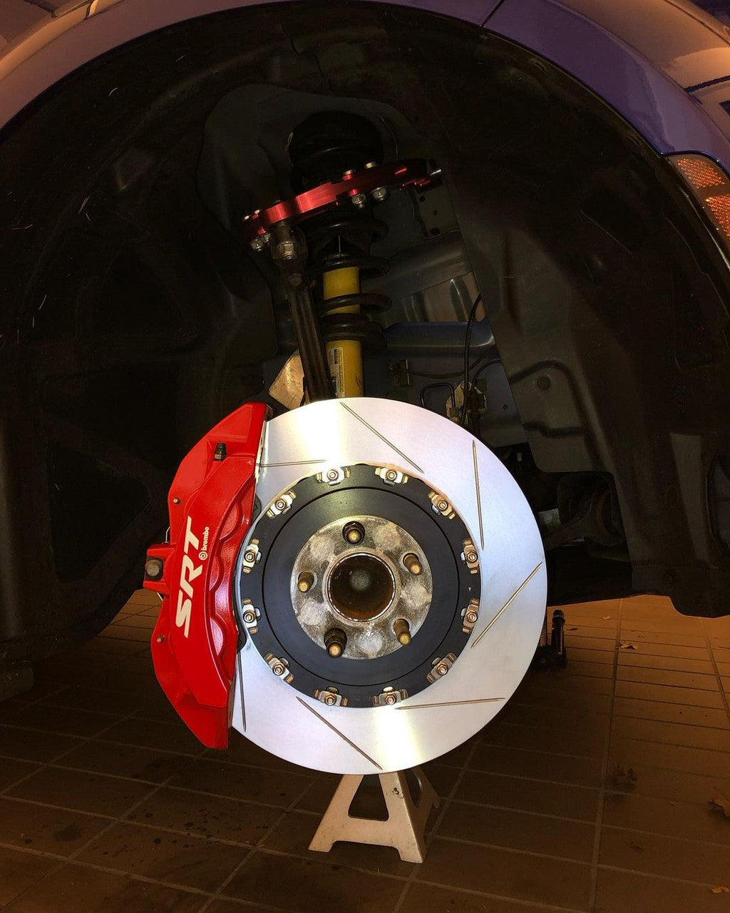 Paragon 15.7" Replacement Rotor Rings for 21+ Dodge Charger / Challenger SRT Hellcat - Front Pair