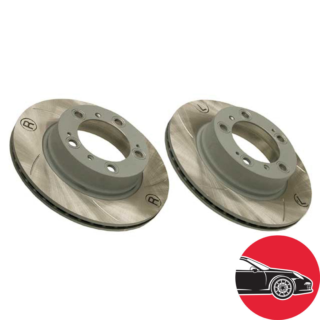 Sebro Slotted & Coated Brake Rotors - Front (pair)