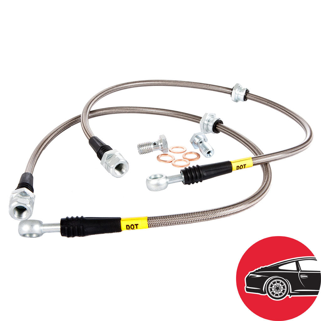 Stoptech Stainless Steel Brakelines - Rear