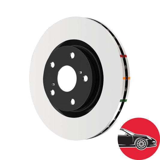 DBA T3 4000 "Blank" Brake Rotor - Front (Single Rotor)