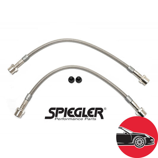 Spiegler Stainless Brake Lines - Front 2 Line Kit