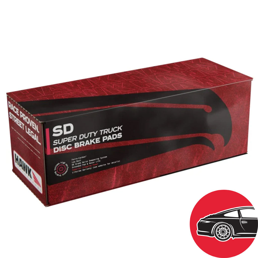 Hawk SuperDuty Brake Pads - Rear