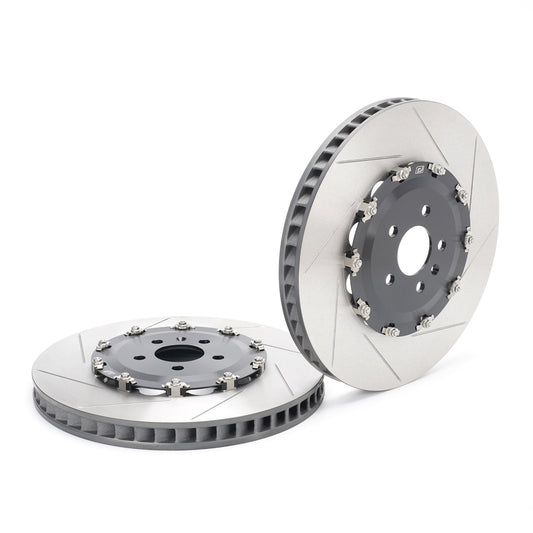 Paragon 2-piece Rotors Rear Pair 356mm x 22mm (14.02" x 0.87") - Audi C7 S6 / C7 S7 / D4 S8